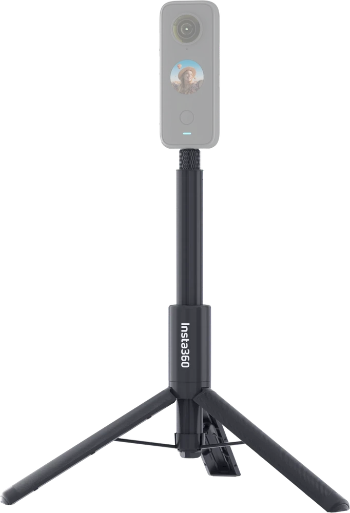 „Insta360 CINX2CB/G“ nematomas asmenukių lazdelė + trikojis