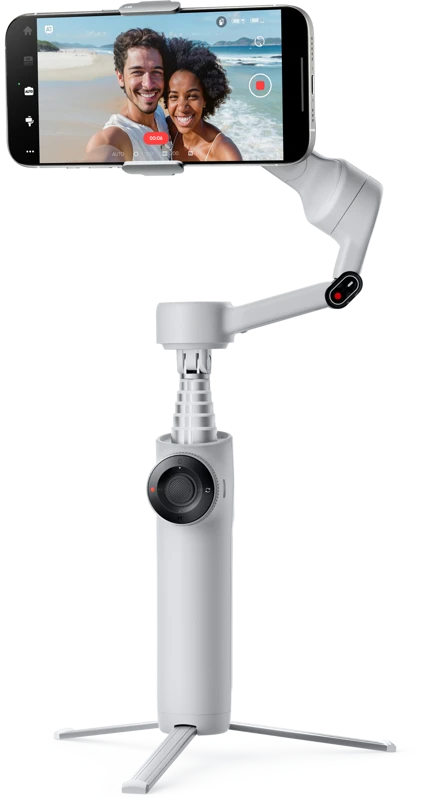 Insta360 „Flow 2“ standartinis paketas / akmens pilka