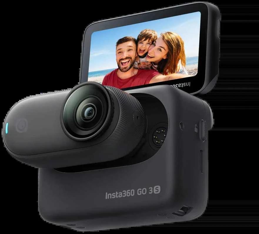 Insta360 GO 3S Standard Bundle Midnight Juodas 128 GB