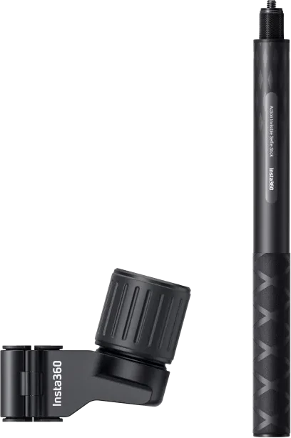 Insta360 tvirtinimas prie slidinėjimo lazdos