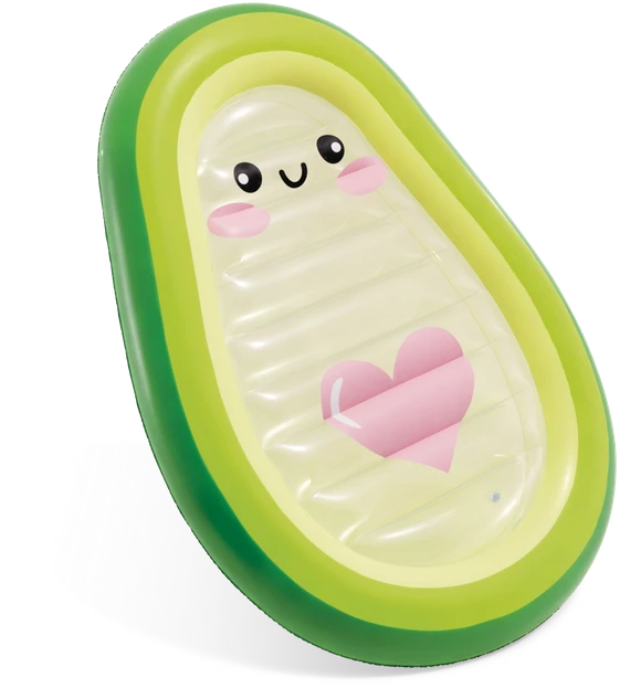 Pripučiamas plaustas Intex AVOCADO BUDDY 71 cm x 49 cm