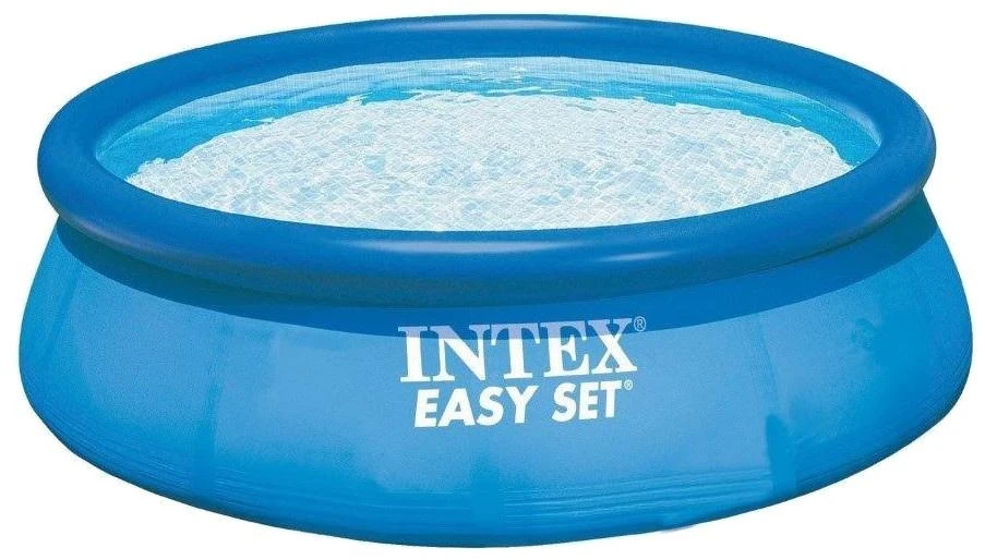 Intex Easy Set baseinas - mėlynas apvalus modelis