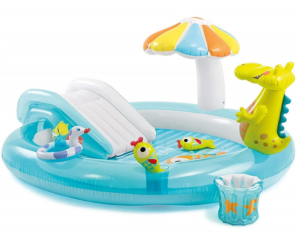 Vandens čiuožykla baseinas Intex