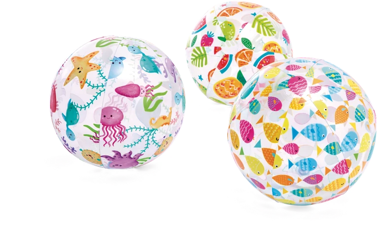 Pripučiamas Paplūdimio Kamuolys INTEX 51cm