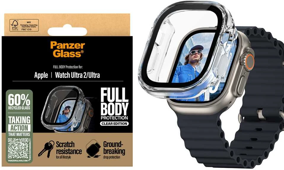 Panzer Glass PanzerGlass Snappie Full Body Apple Watch Ultra 2 Transparent 3721