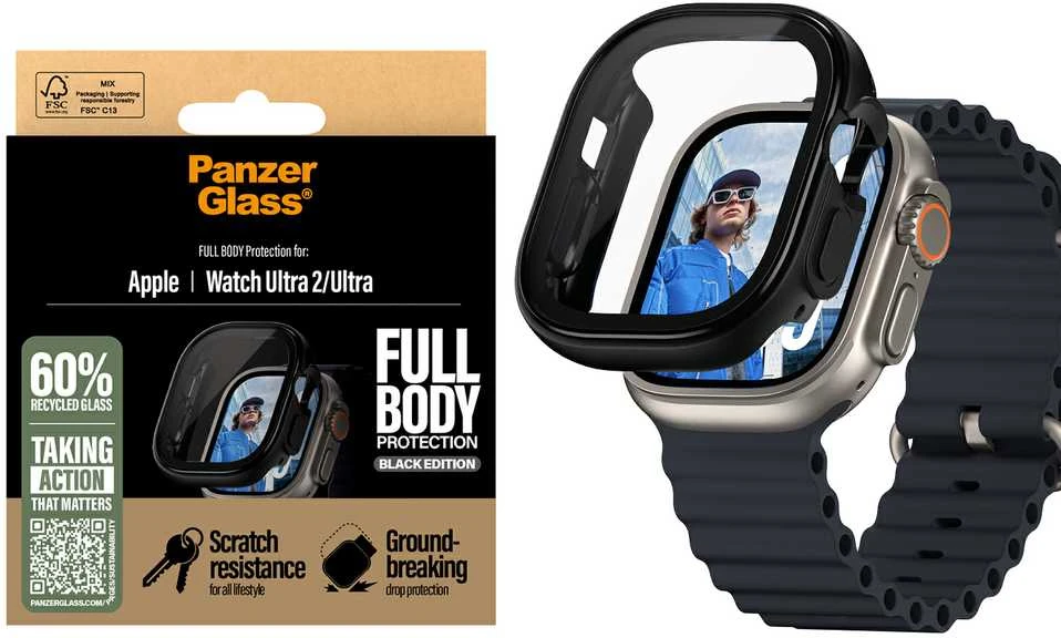 Panzer Glass PanzerGlass Snappie Full Body Apple Watch Ultra 2 Juodas 3724