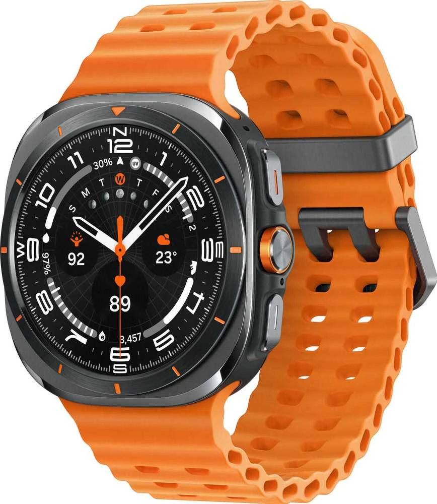 Išmanusis laikrodis Samsung L705 Galaxy Watch Ultra LTE, Titanium Pilkas