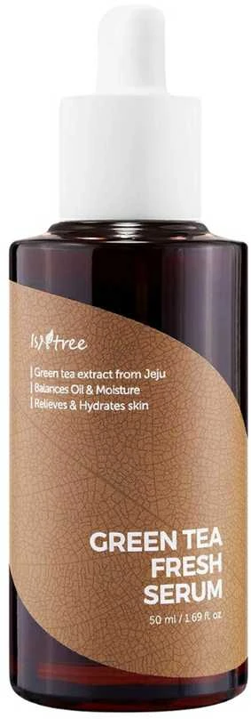 Isntree Žalias Tea Fresh Serum drėkinamasis veido serumas, 50 ml