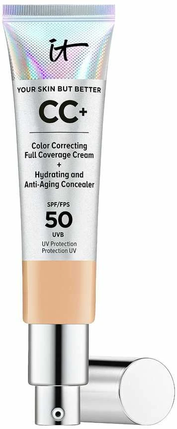 IT Cosmetics CC+ Color Corr. Visą padengimą suteikiantis kreminis SPF50, 32 ml