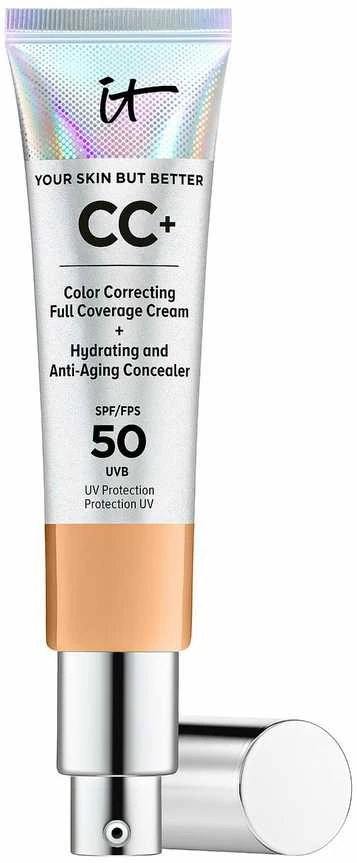 Drėkinamasis kremas su spalva It Cosmetics Your Skin But Better neutral tan SPF 50+ (32 ml)