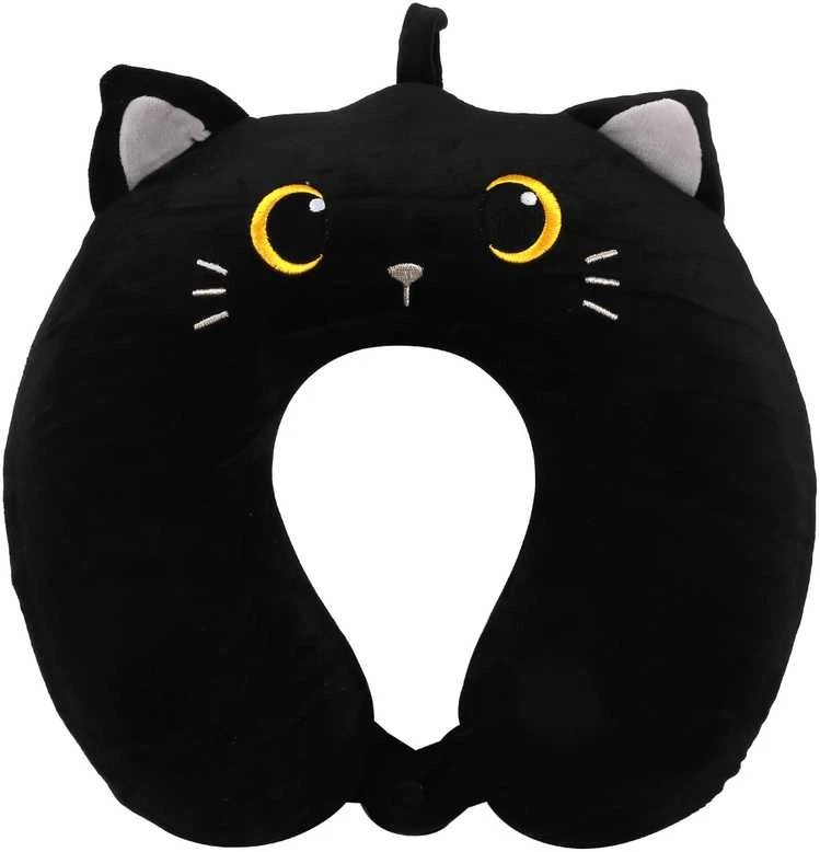 Bez Marki Kelioninė pagalvė Itotal Juodas CAT