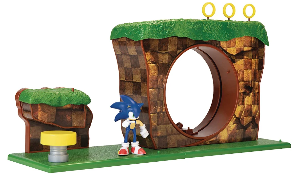 Usorteret Sonic – Žalias Hill Zone Playset (403934)