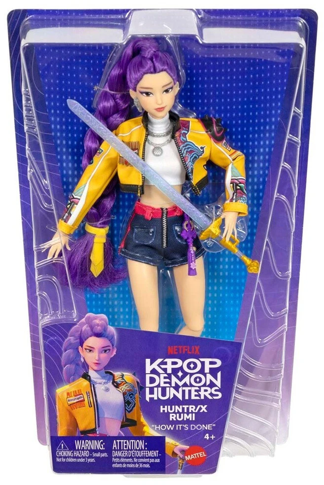 Mattel KPOP DEMON HUNTERS FASHION lėlė Rumi (JRN35)