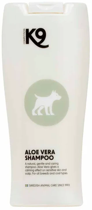 Natures Protection Gyvūnų Šampūnas - K9 Aloe Vera Jautriai Odai, 300 ml
