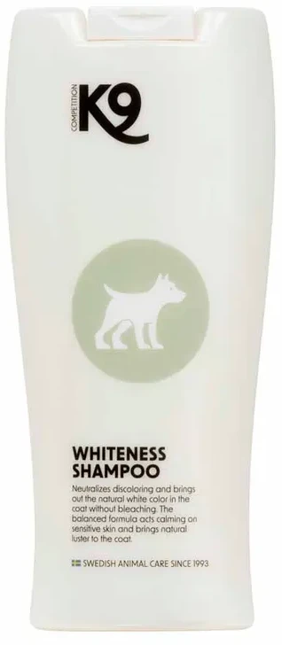 Natures Protection Gyvūnų Šampūnas - K9 Aloe Whiteness 300 ml baltam kailiui