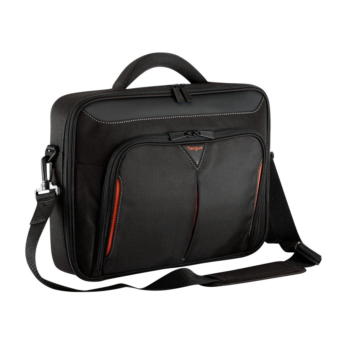 Targus | Classic+ | Tinka iki 15.6 " | Messenger - Briefcase | Shoulder strap | Juodas/Raudona