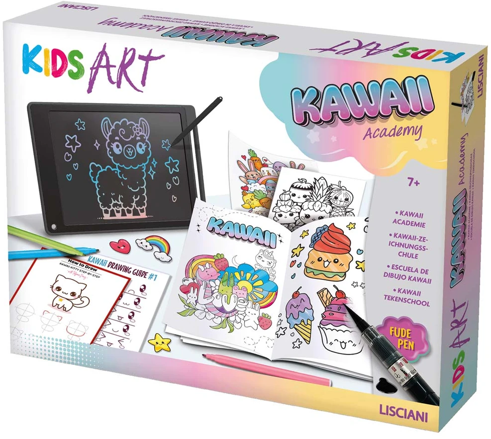 Lisciani Kūrybinis rinkinys vaikams kawaii piešimui