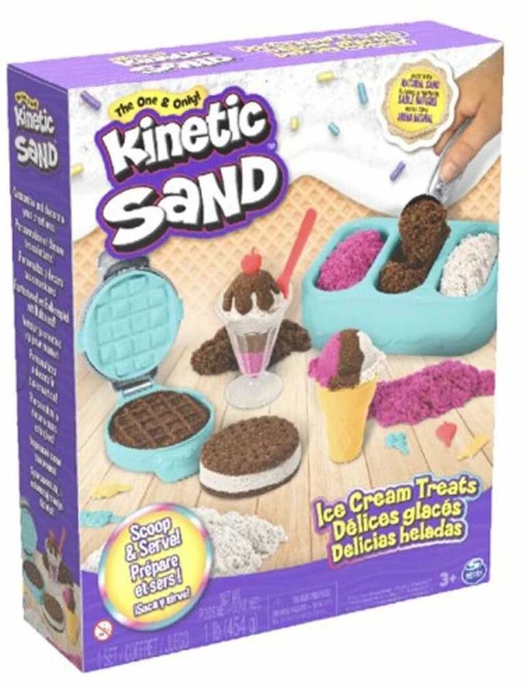 KINETIC SAND Rinkinys „Ledų desertai“