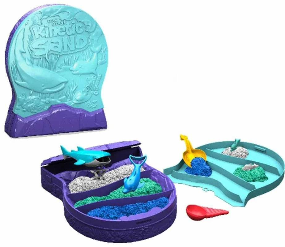 Spin Master Kinetic Sand Deep Sea 680 g + formelės