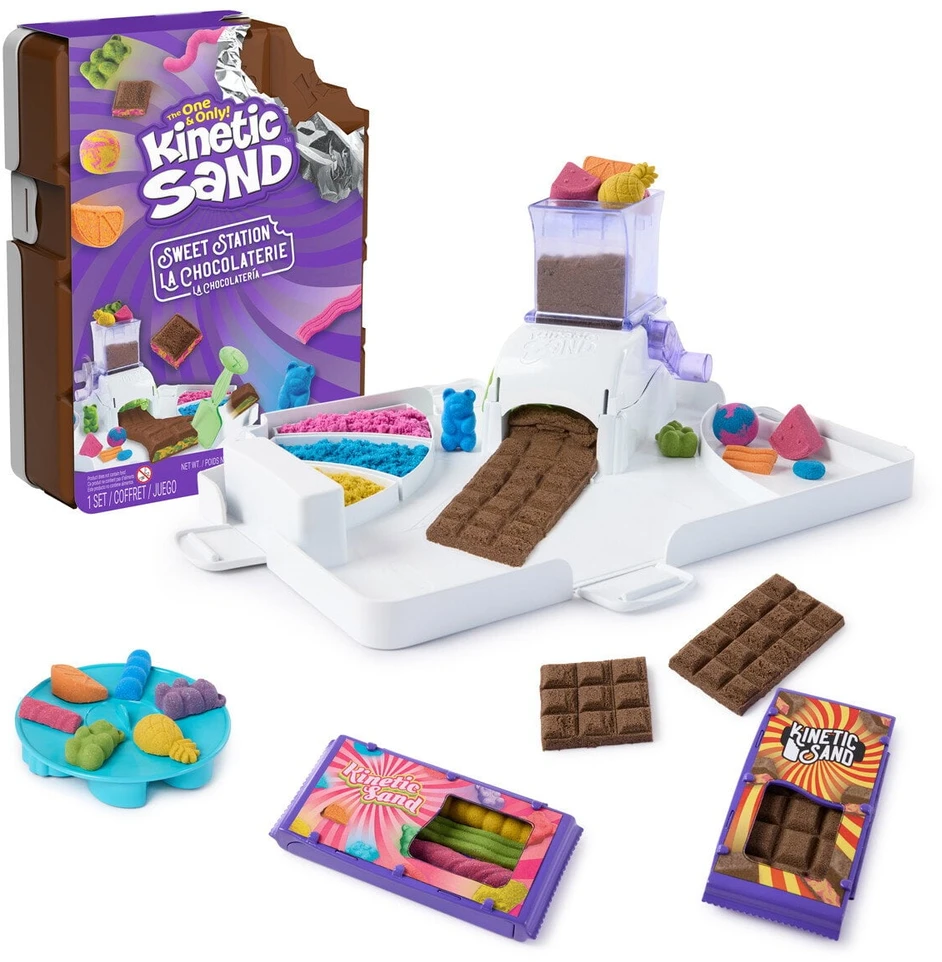 Kinetic Sand Spin Master SPIN kinetinis smėlis skanėstai 6075652