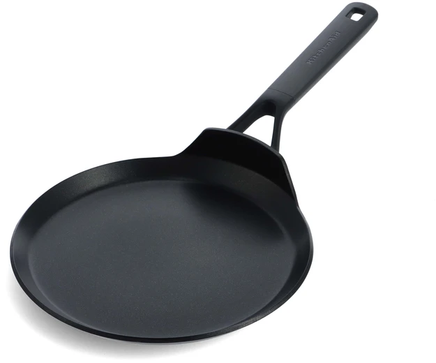 KitchenAid - Klasikinė kaltinė blyninė - juoda - 24 cm