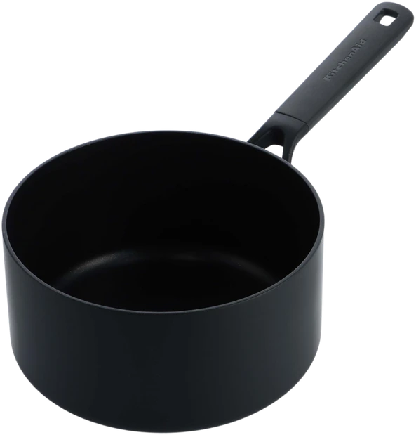 KitchenAid - Klasikinis kaltinis puodas - juodas - 16 cm / 1,5 l