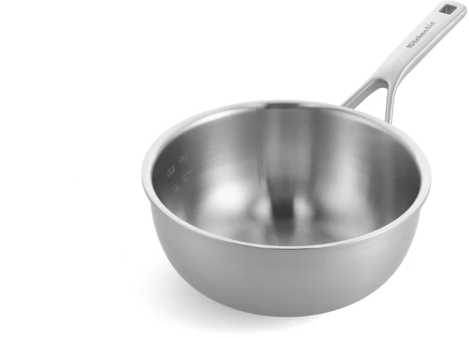 KitchenAid - „Multiply“ virėjo keptuvė - sidabrinė - 20 cm
