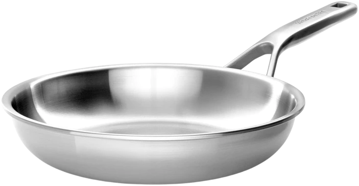 KitchenAid - Daugkartinė keptuvė - sidabrinė - 20 cm