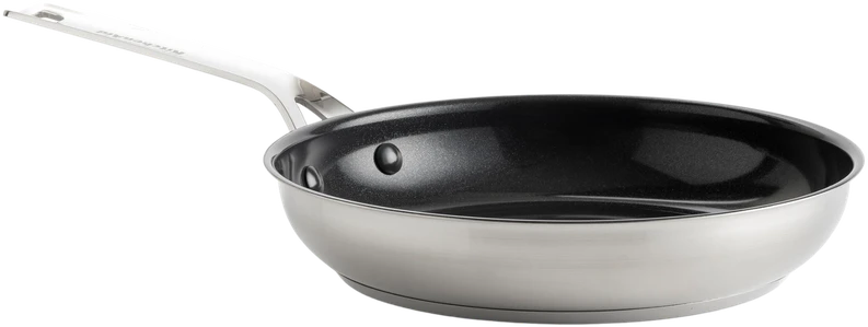 KitchenAid - Nerūdijančio plieno lakštinė keptuvė - sidabrinė - 20 cm