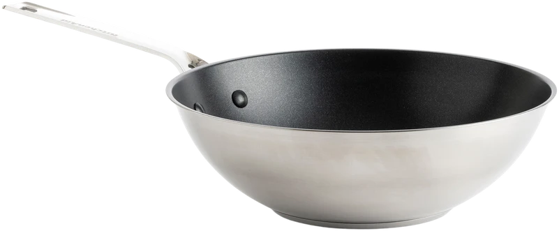 KitchenAid - Nerūdijančio plieno lakštų keptuvė - sidabrinė - 28 cm