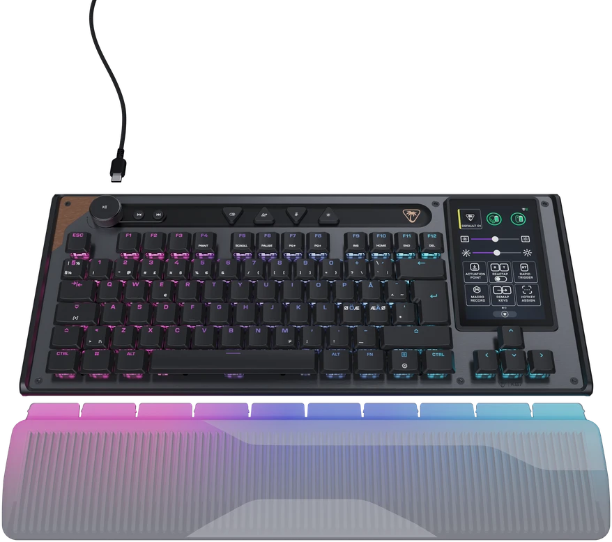 Pelė Turtle Beach klaviatūra Command KB7 TKL Nordic juodas TBK-2004-02-NO ()