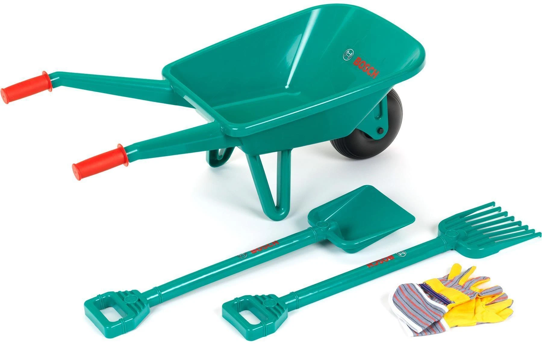 Bosch sodininko rinkinys su Klein karučiu