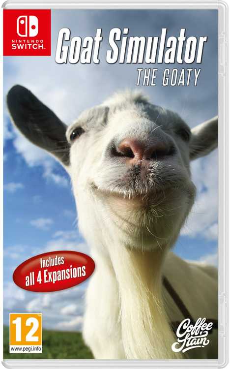 Koch Media „Nintendo Goat Simulator The Goaty“.