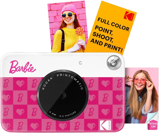 Kodak PRINTOMATIC Barbie Momentinis fotoaparatas, 2x3'', Rožinė