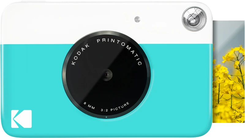 Kodak PRINTOMATIC Momentinis fotoaparatas, 2x3'', Mėlyna