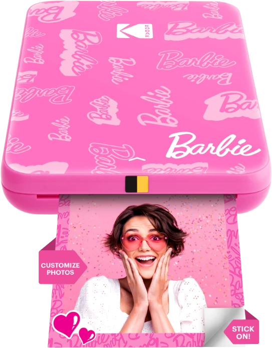 spausdintuvas nuotraukoms Kodak spausdintuvas Bluetooth Do Zdjęć Natychmiastowych Zink / Step Slim Barbie