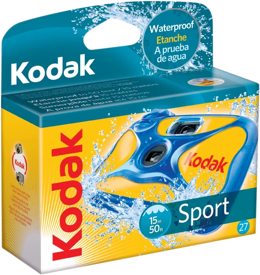 Vienkartinis fotoaparatas Kodak Fun Aquatic (Kodak Sport camera)