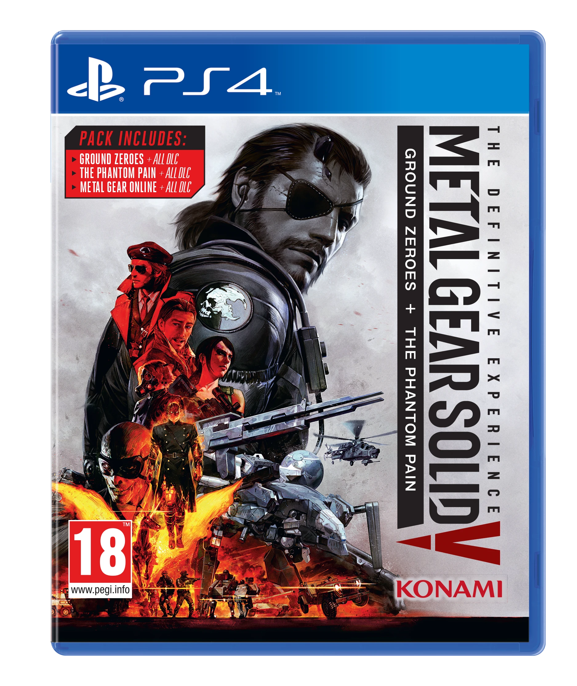 Konami Sony Metal Gear Solid V: The Definitive Experience, PS4 PlayStation 4 „Definitive“