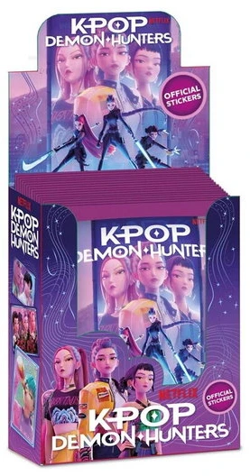 ORBICO Kpop Demon Hunters K-POP DEMON HUNTERS kolekciniai lipdukai, 5vnt., KPSTICKER-2026
