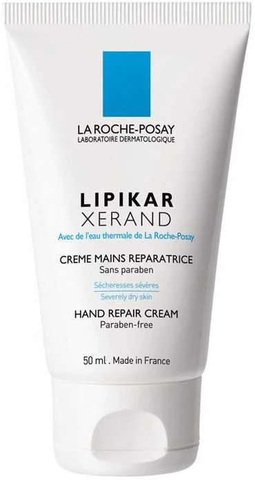 La Roche Posay Lipikar Xerand Hand Repair Kreminis atkuriamasis rankų kremas, 50 ml