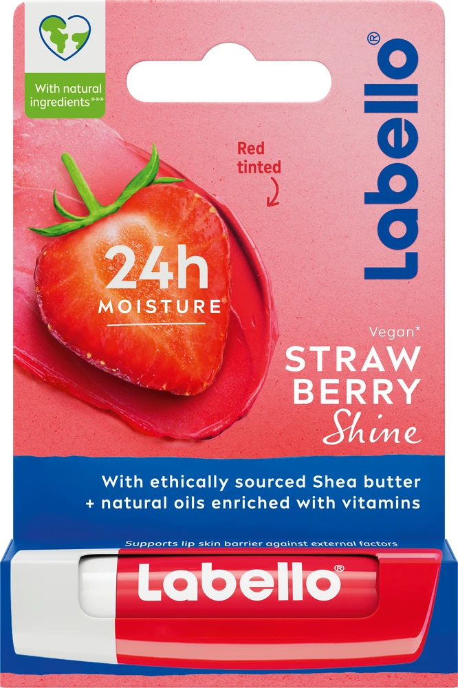 Label Label Labello - Vaisių blizgesys - Braškių - 4.8g