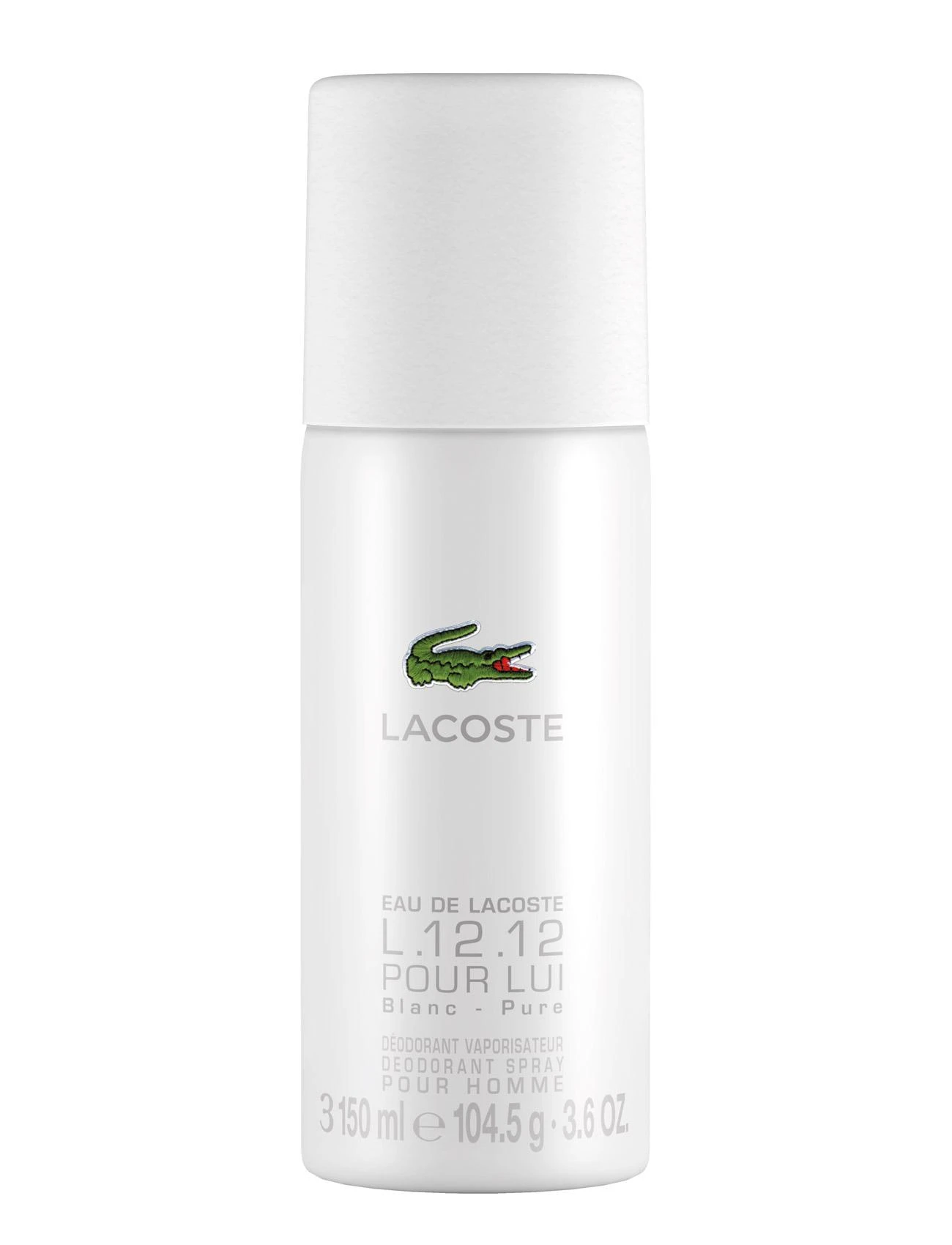 Lacoste L.12.12 Blanc vyrų purškiamas dezodorantas