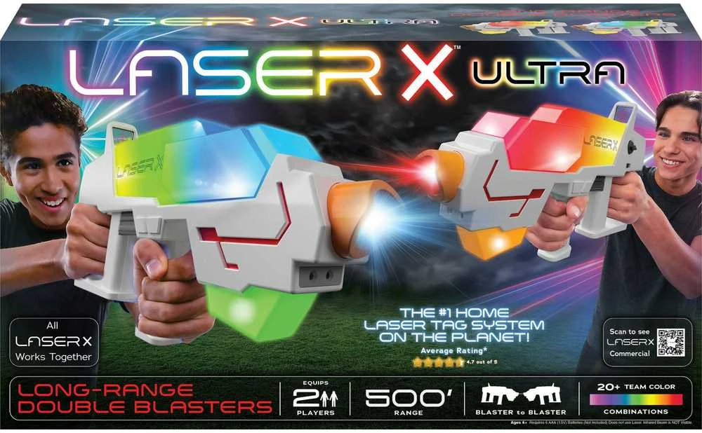 Laser X „lazerinis X“ lazerinis X Ultra, tolimojo nuotolio šautuvas su lazeriu – laserpyssypeli