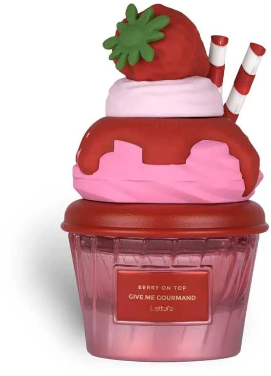 Lattafa Berry On Top Give Me Gourmand EDP parfumuotas vanduo moterims, 75 ml