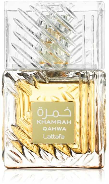 香水(ユニセックス) Lattafa Khamrah Qahwa EDP 100ml Lattafa Khamrah Qahwa EDP for men/women, 100 ml – MB ,,Kvapų