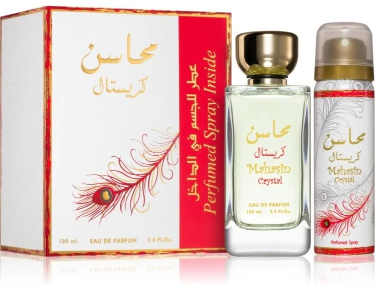 Lattafa Mahasin Crystal EDP parfumuotas vanduo moterims, 100 ml