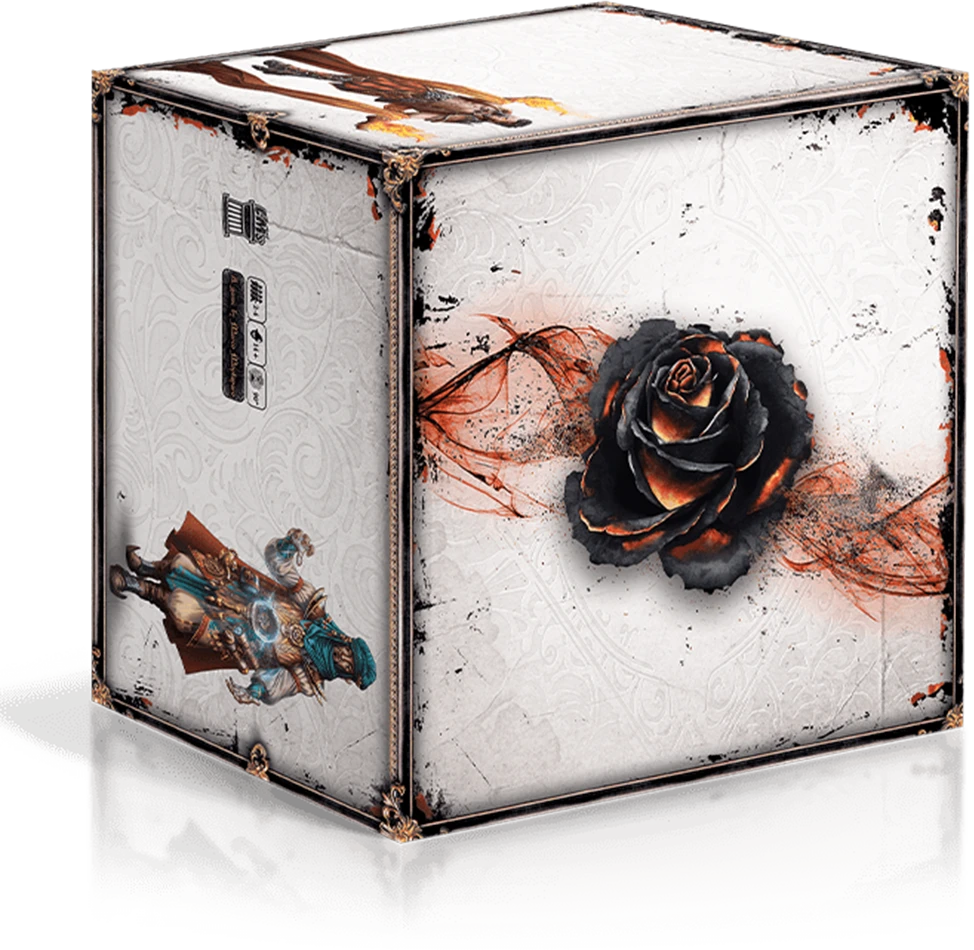 Ludus Magnus Studio Juodas Rose Wars