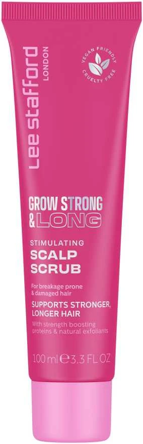 Lee Stafford – Grow Strong & Long stimuliuojantis galvos odos šveitiklis 100 ml