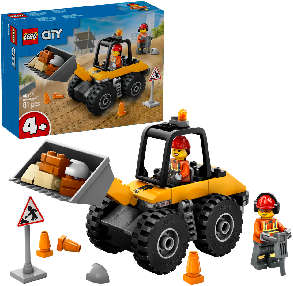 LEGO® City Geltonas statybinis krautuvas (60450)