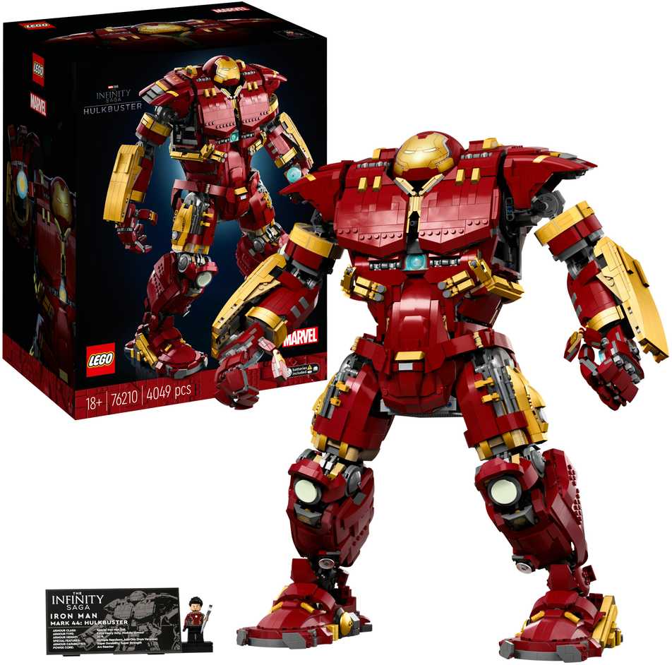 LEGO® Marvel Hulkbuster 76210 Konstravimo rinkinys (4 049 dalys) 76210